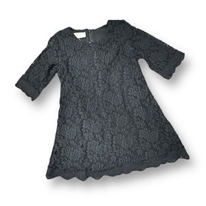 APRIL GIRL Dress, Lace 3/4 Sleeve Size 110 (3/4)